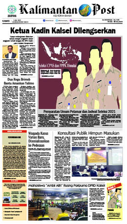 Sampul edisi 01 Juli 2021