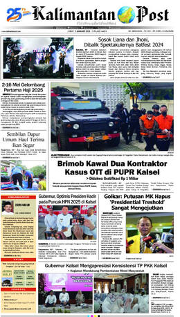 Sampul edisi 03 Januari 2025