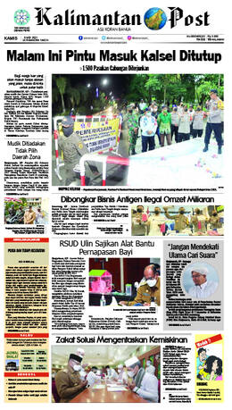 Sampul edisi 06 Mei 2021