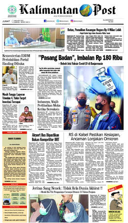 Sampul edisi 07 Januari 2022