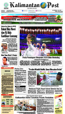 Sampul edisi 09 Agustus 2021