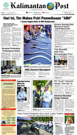 Sampul edisi 09 Agustus 2023
