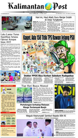 Sampul edisi 10 April 2025