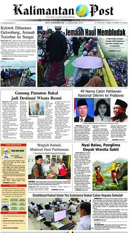 Sampul edisi 10 November 2025