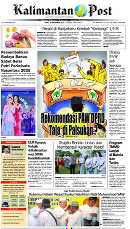 Sampul edisi 10 September 2025