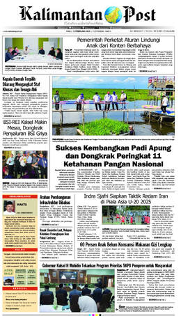 Sampul edisi 12 Februari 2025