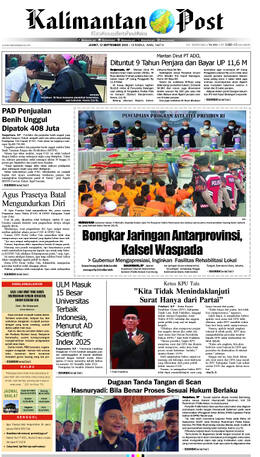 Sampul edisi 12 September 2025