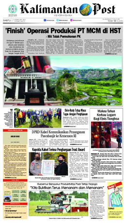 Sampul edisi 13 Februari 2021
