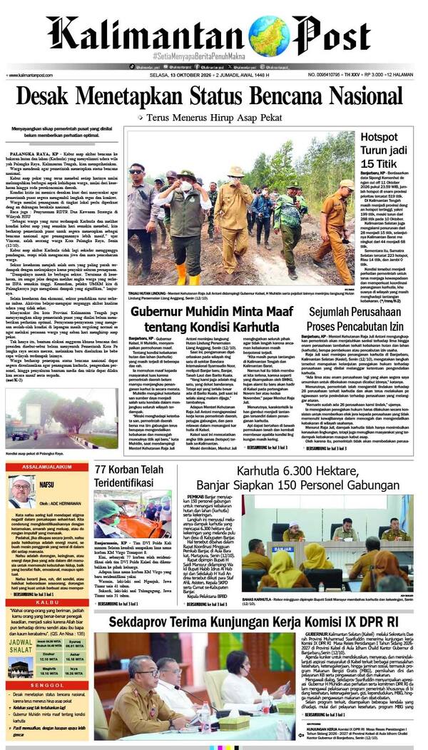 Sampul edisi 13 Oktober 2026