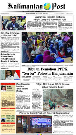 Sampul edisi 13 September 2025