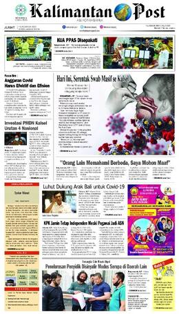 Sampul edisi 14 Agustus 2020
