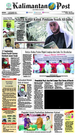Sampul edisi 14 September 2020