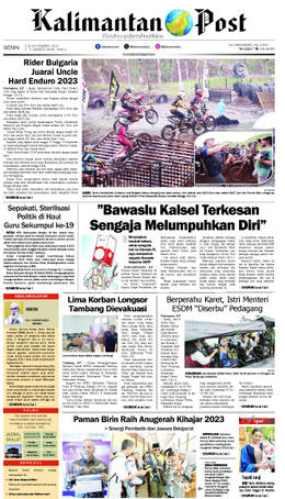 Sampul edisi 20 November 2023