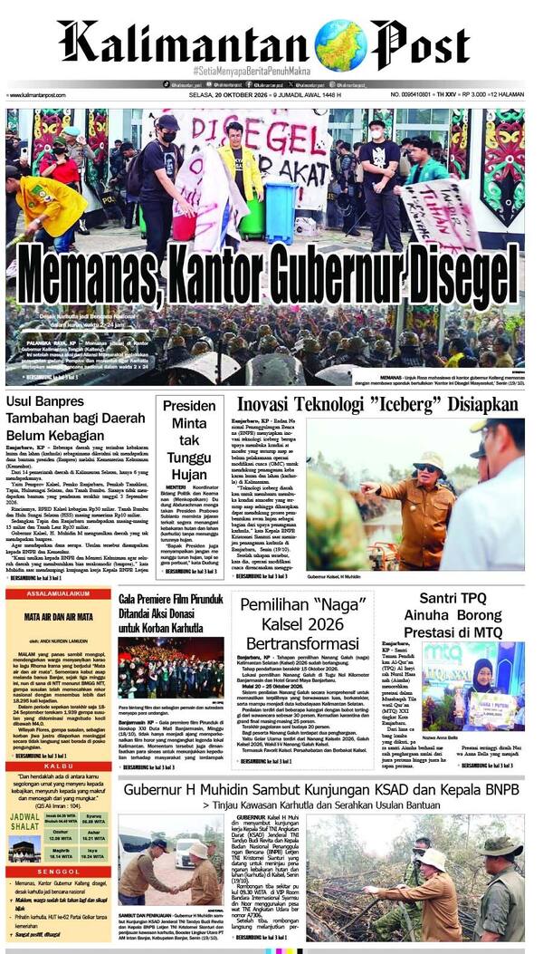Sampul edisi 20 Oktober 2026