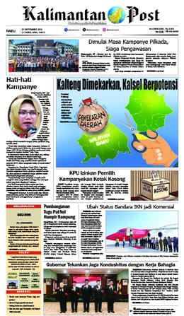 Sampul edisi 25 September 2024