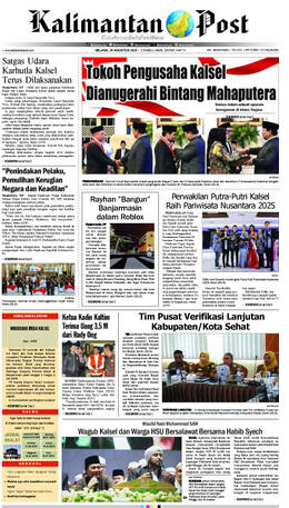 Sampul edisi 26 Agustus 2025