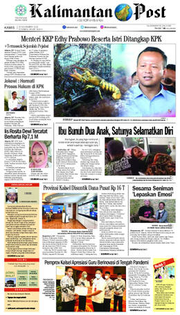 Sampul edisi 26 November 2020