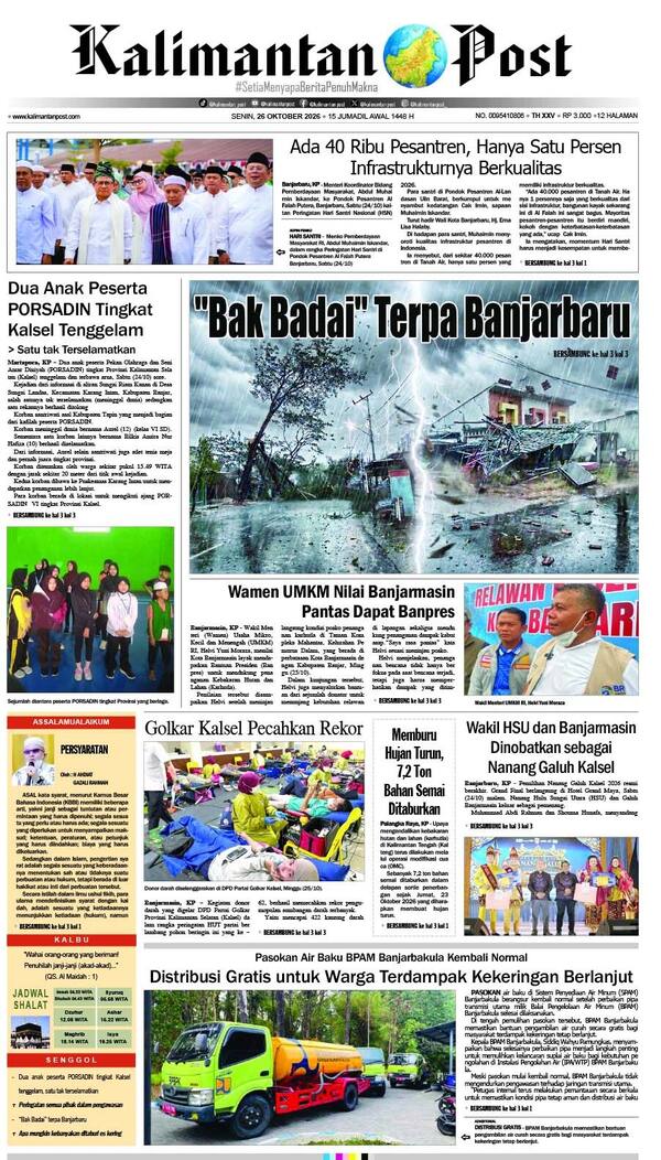 Sampul edisi 26 Oktober 2026