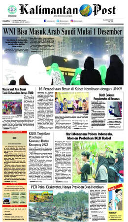 Sampul edisi 27 November 2021