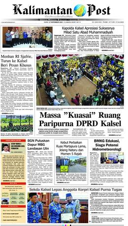 Sampul edisi 27 November 2025