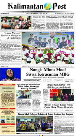 Sampul edisi 27 September 2025