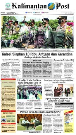 Sampul edisi 31 Desember 2020